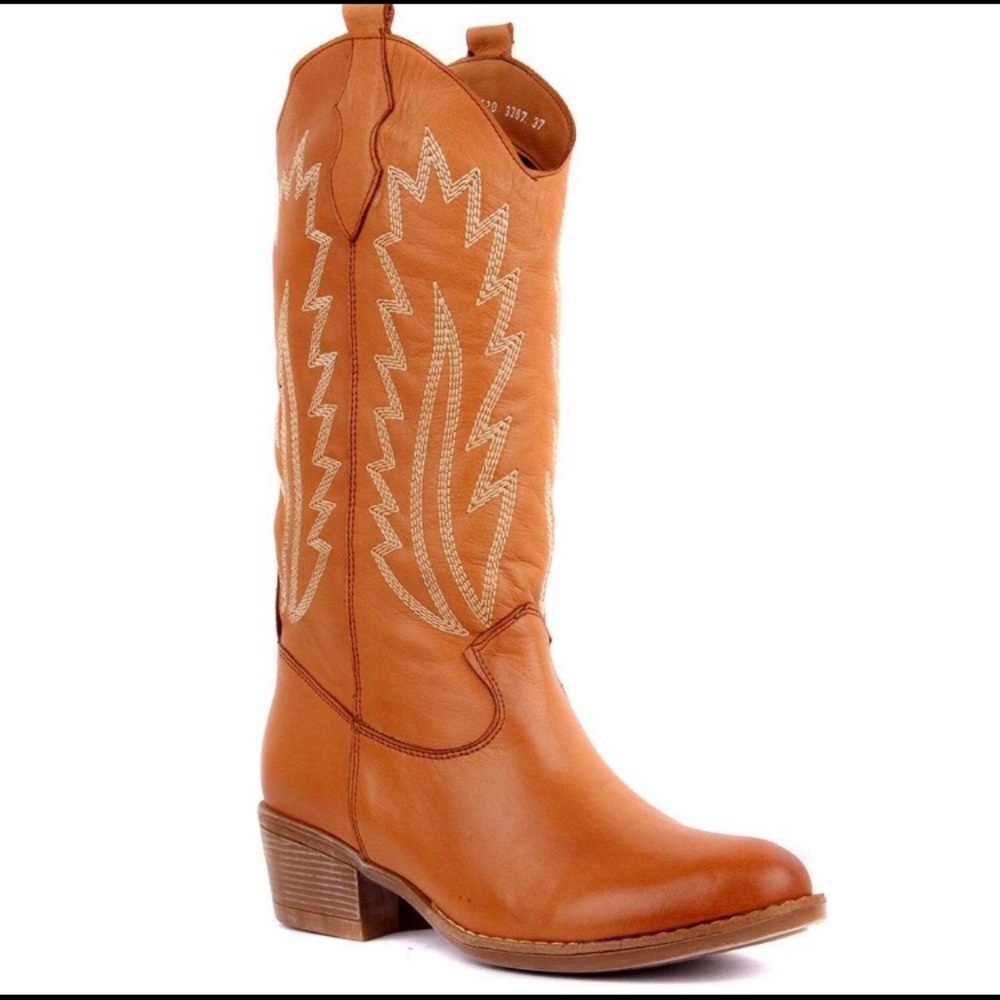 Jeffrey Campbell Dagget Western Boots 10 Rare Color - Picture 2 of 9